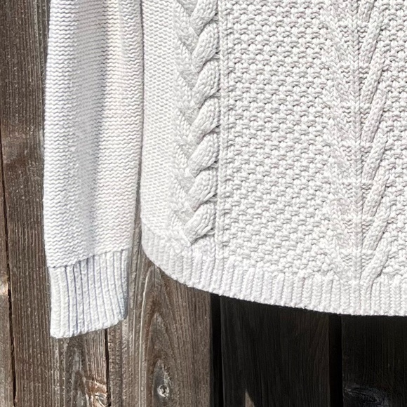 Banana Republic knit tan sweater size small - Picture 4 of 17